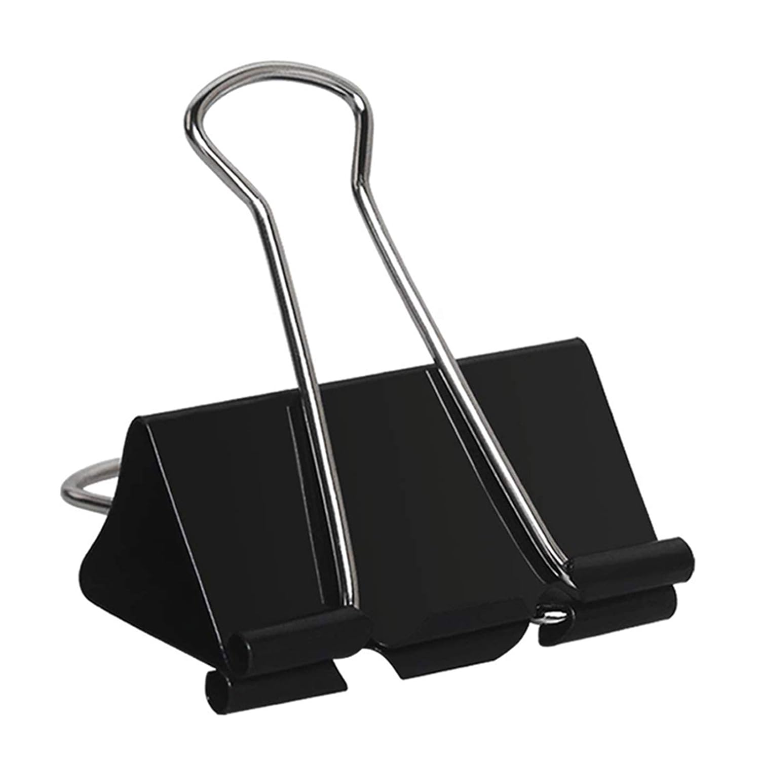 51 mm Binder Clips, Pack of 12 , Paper Clamps Binder, Paper Clips Clamp for Office, Home, School