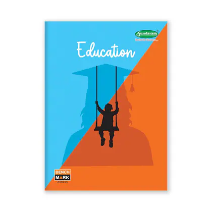 Sundaram | Notebook 64 GSM | Benchmark (H2)  | Soft Bound | 172 Pages | 21 x 29.7 cm | Single Line |