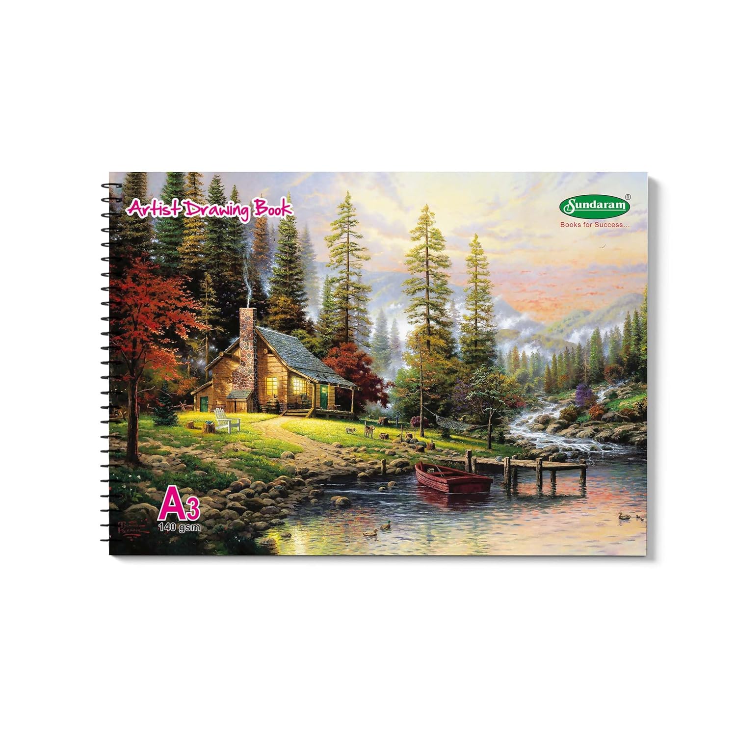 Sundaram Artist Collection, Artist Drawing Book | A3-100 Pages (D-12) | 29.5 x 42 |