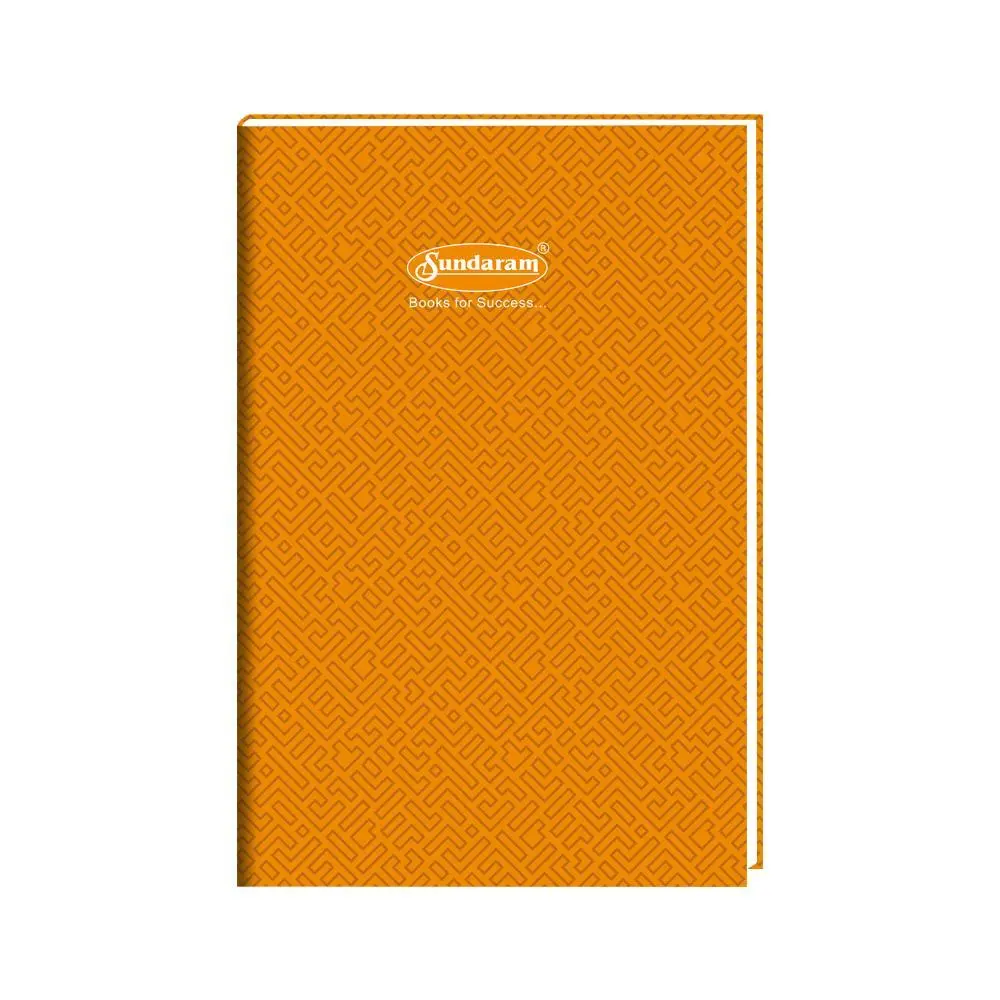 Sundaram | Case Bound | Big Long Book | 1 Quire | 20.3 X 32.5 cm | FW1 | Single Line | 72 Pages