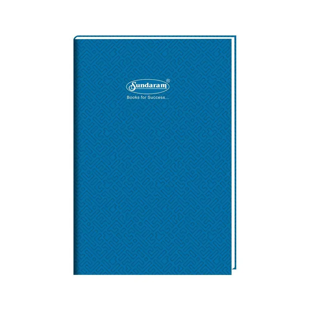 Sundaram | Case Bound | Big Long Book | 2 Quire | 20.3 X 32.5 cm | FW2 | Single Line |  144 Pages
