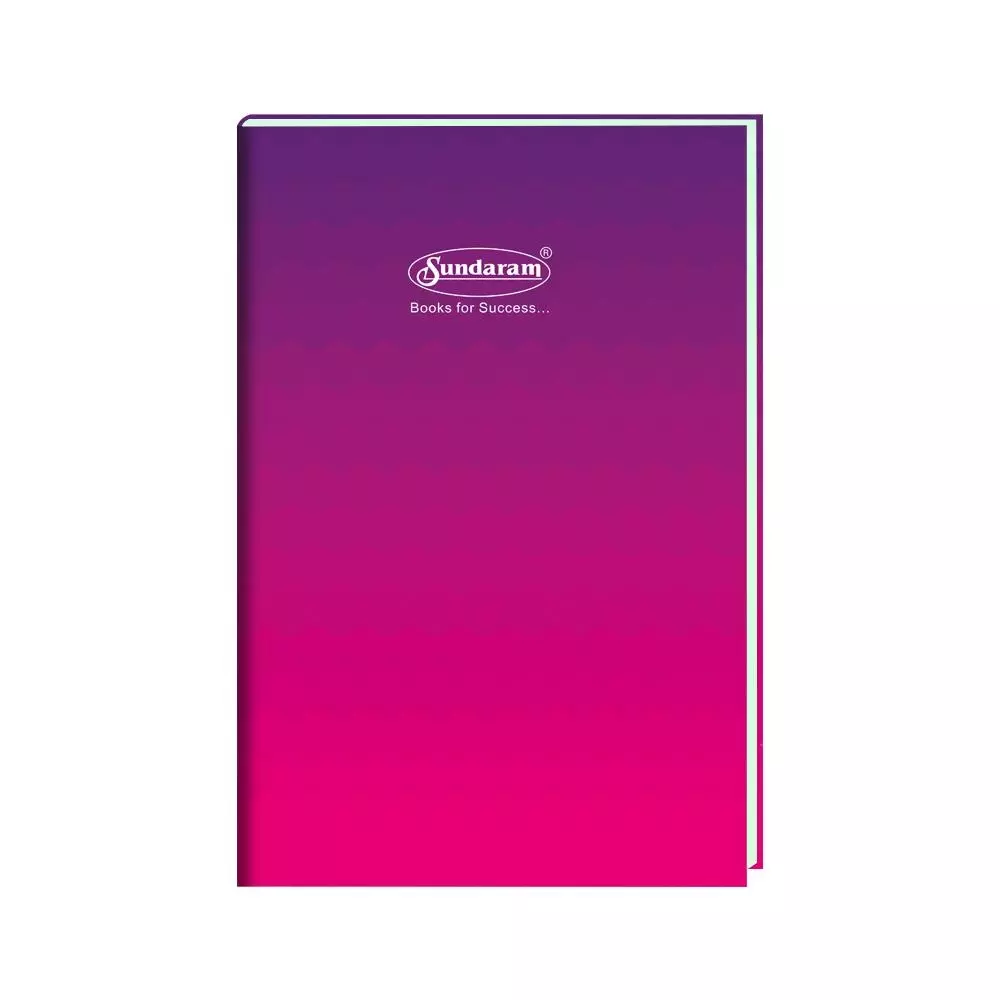 Sundaram | Case Bound | Big Long Book | 3 Quire | 20.3 X 32.5 cm | FW3 | Single Line | 216 Pages