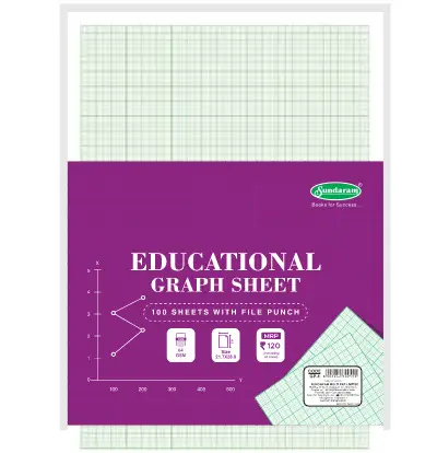 Sundaram Graph Sheets | 100 Sheets | GP1 | 21.7 x 28.8 |