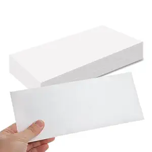 11 x 5 | White Cheque Size Paper Envelop | Thickness 80 GSM Ideal for Home Office Business Corporate Secure Mailing - 11