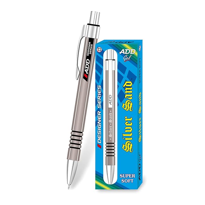 ADD Gel Silver Sand (BLUE) | Ball Pen |