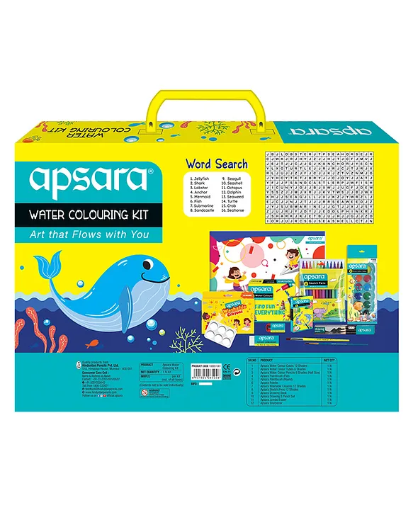 Apsara Water Colouring Kit - Multicolor