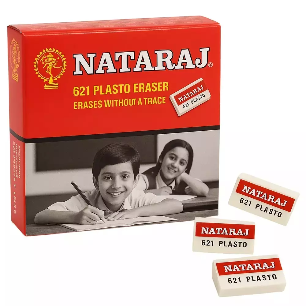 NATARAJ 621 Non-Toxic Eraser Non-Toxic Eraser (White)